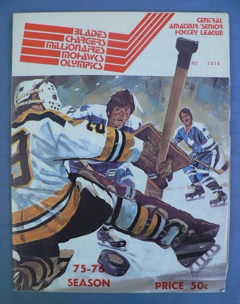 P70 1975 Central Amateur Senior Hockey League